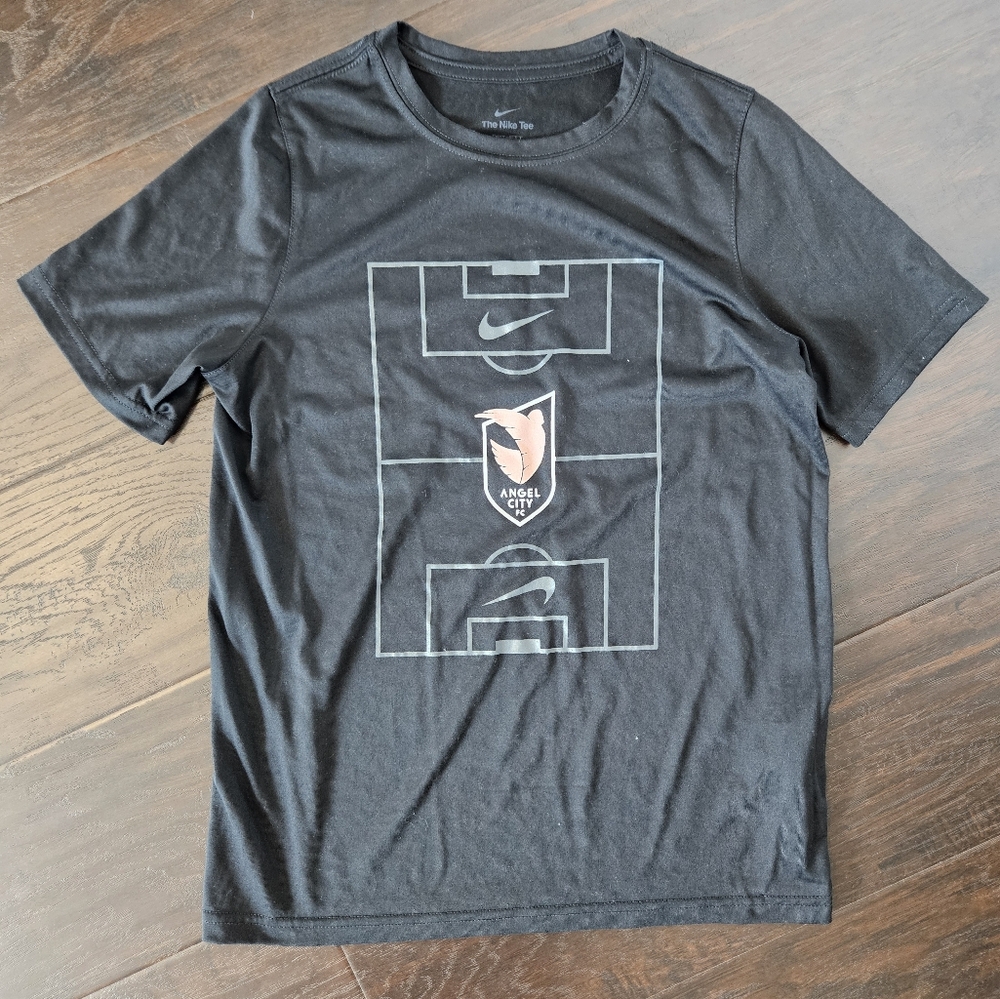 Nike Angel City FC Field Short Sleeve T-Shirt, Unisex Youth Size L